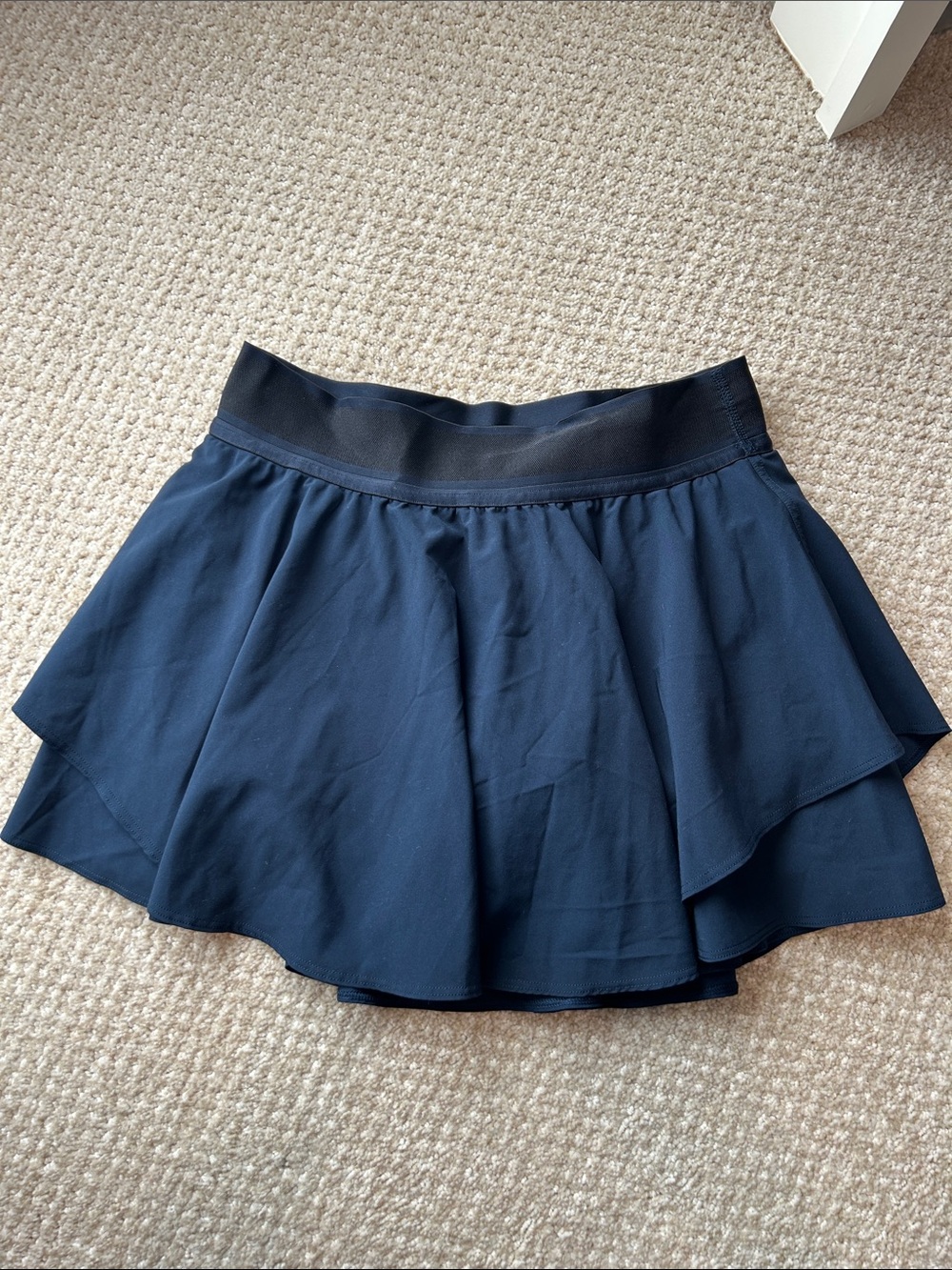 lululemon athletica Navy Layered Skater Skirt